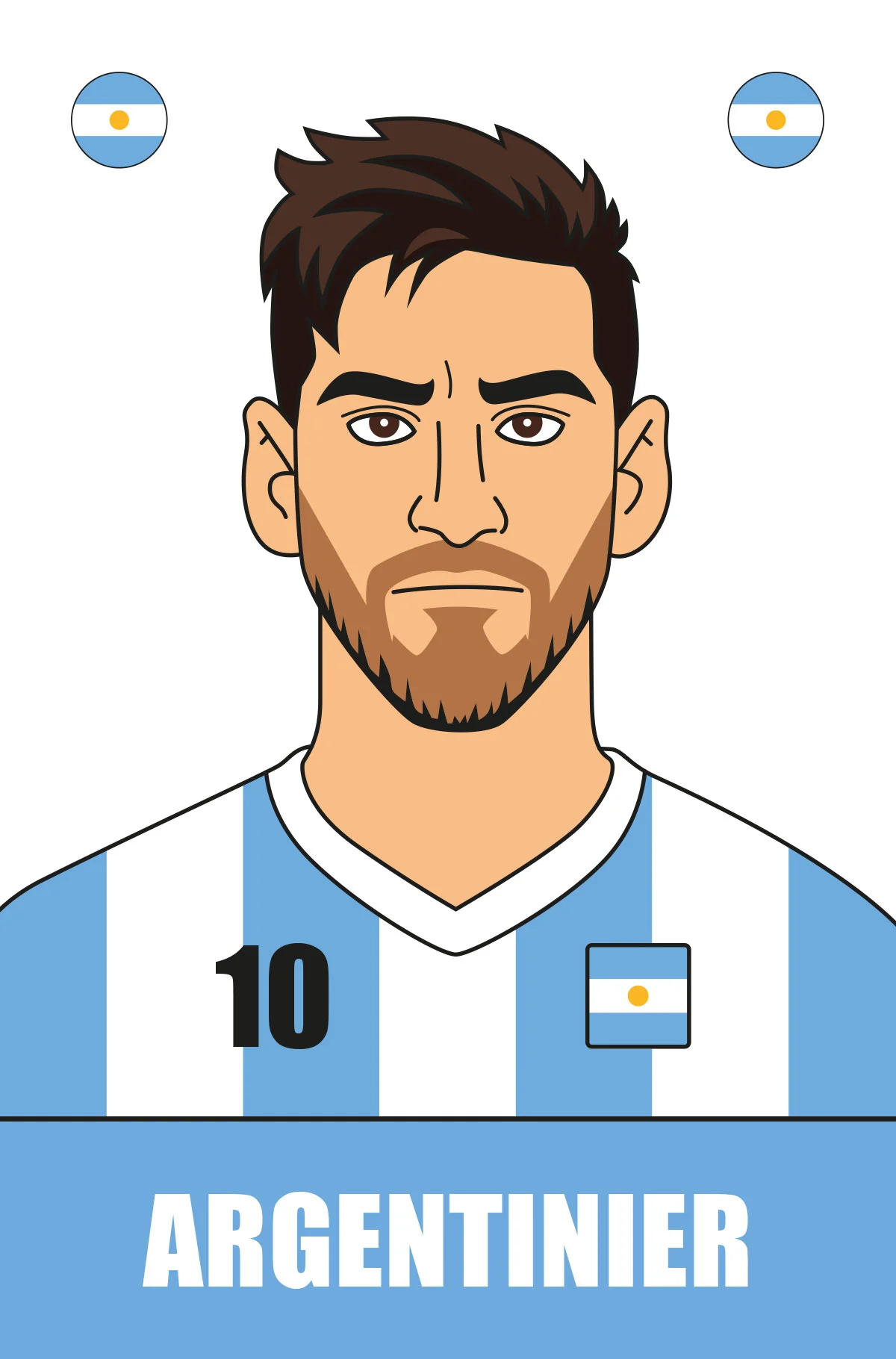 Schwalbenkönig Karte – Der Argentinier