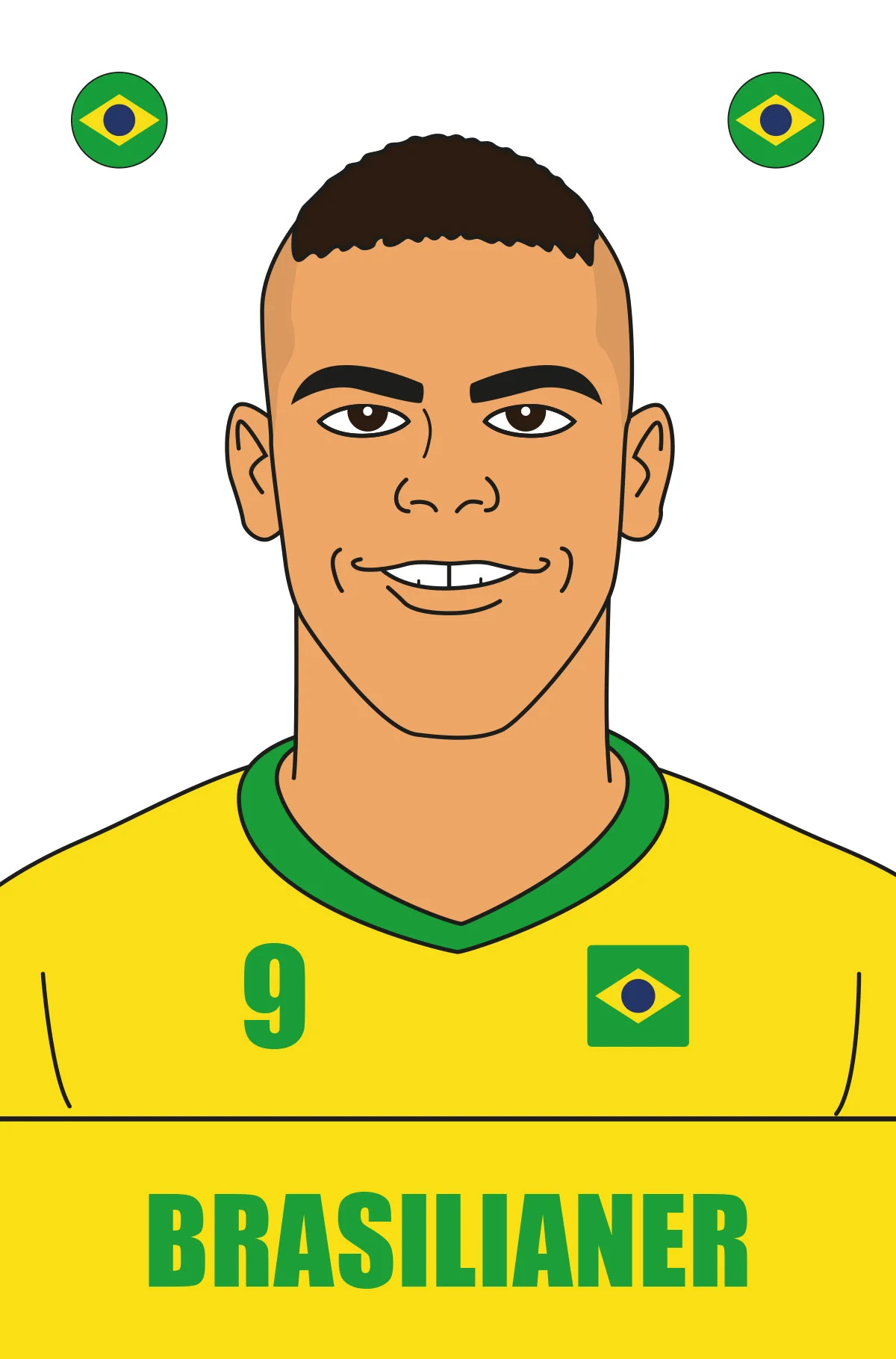 Schwalbenkönig Karte – Der Brasilianer