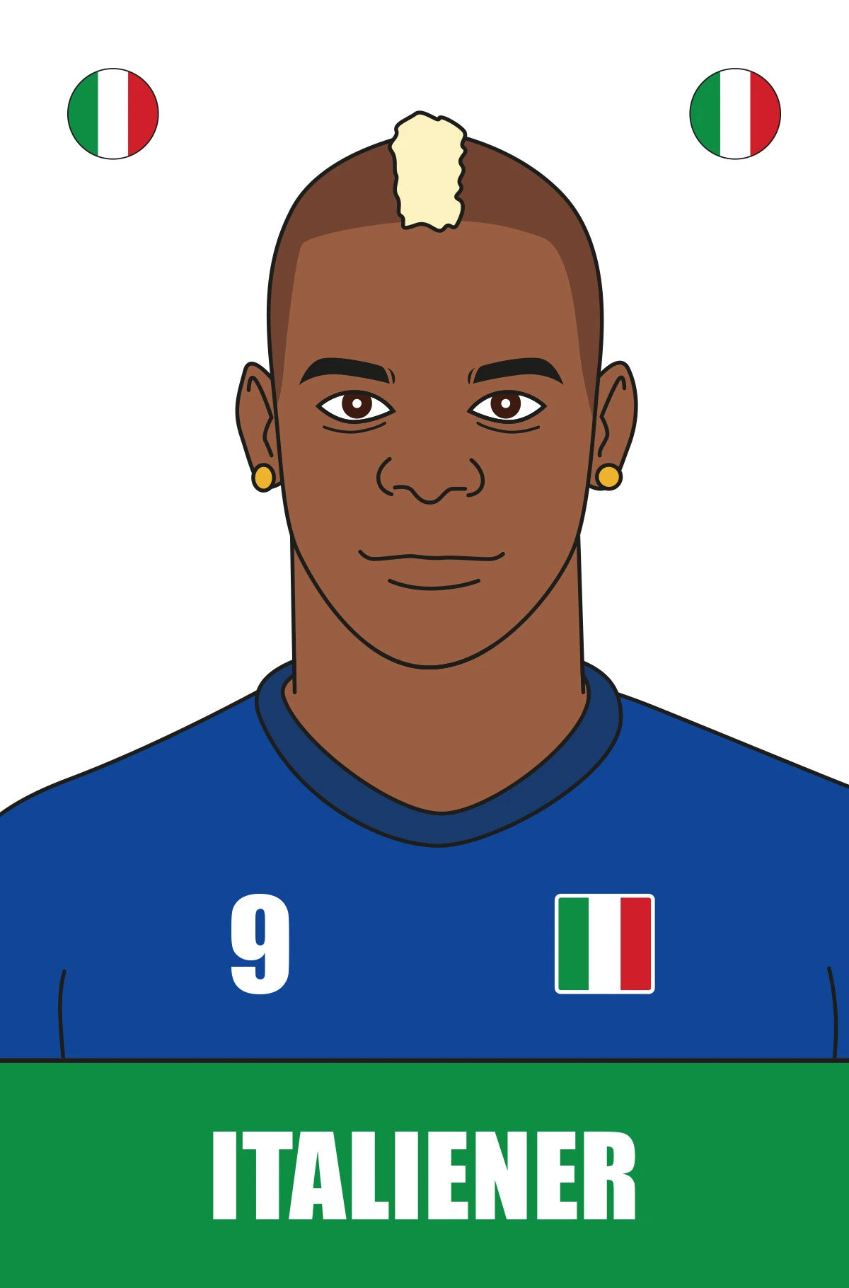 Schwalbenkönig Karte – Der Italiener