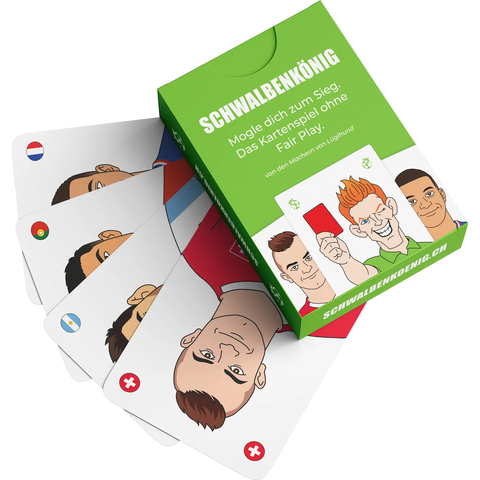 Schwalbenkönig | Das Kartenspiel für Fussballfans aus der Schweiz